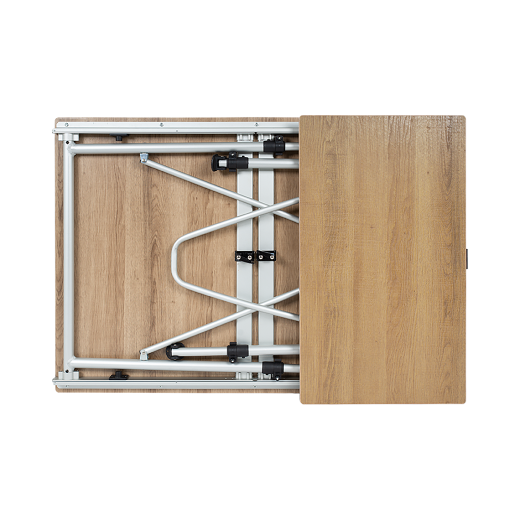 Sorrento table ajustable honeycomb brown 100/140/180cm