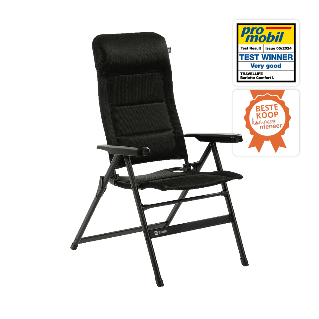 Barletta standenstoel comfort L black