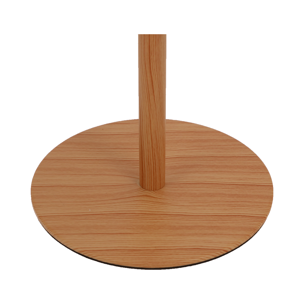 Elin Lampe aspect bois/blanc