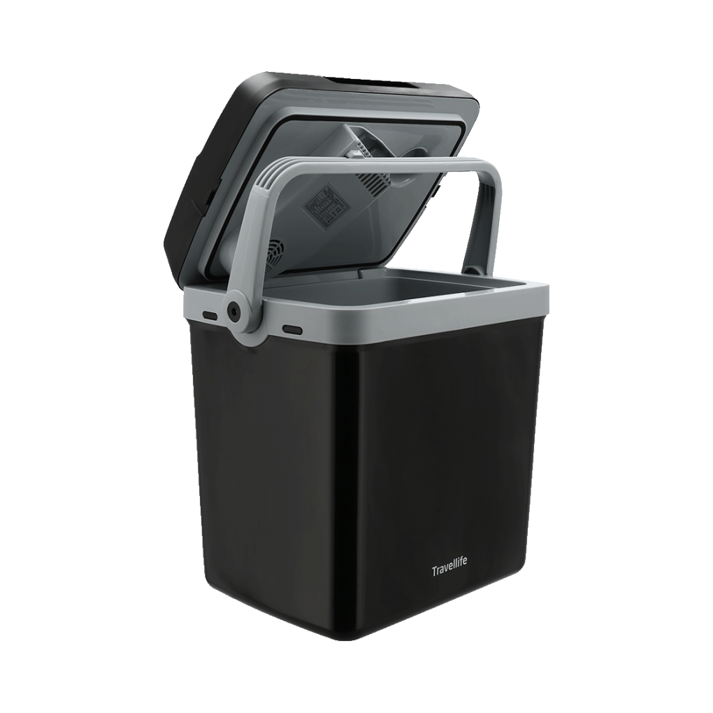 Thermo-electric cool box TL26 blue AC/DC 12V/230V