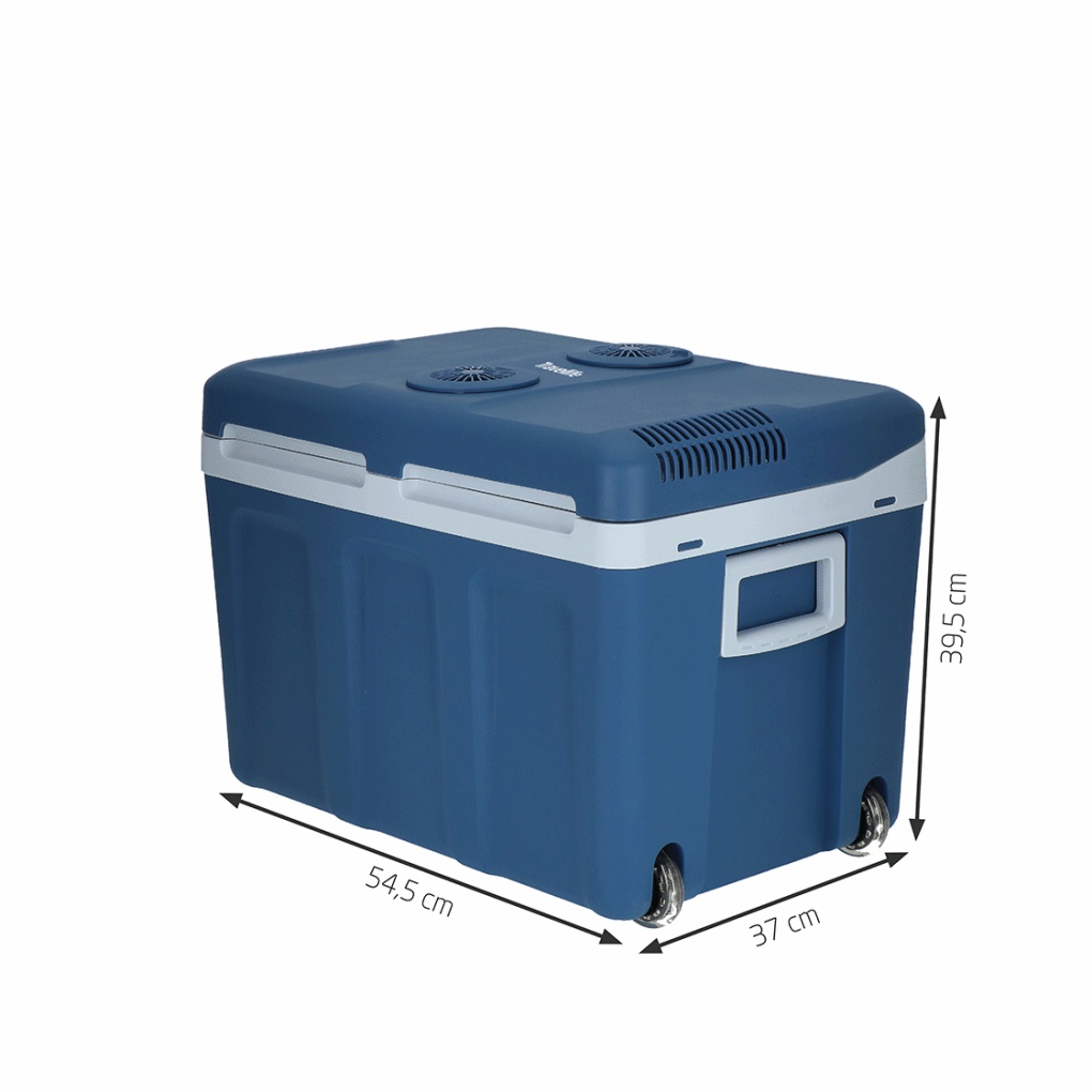 Thermo-electric cool box TL45 blue AC/DC 12V/230V