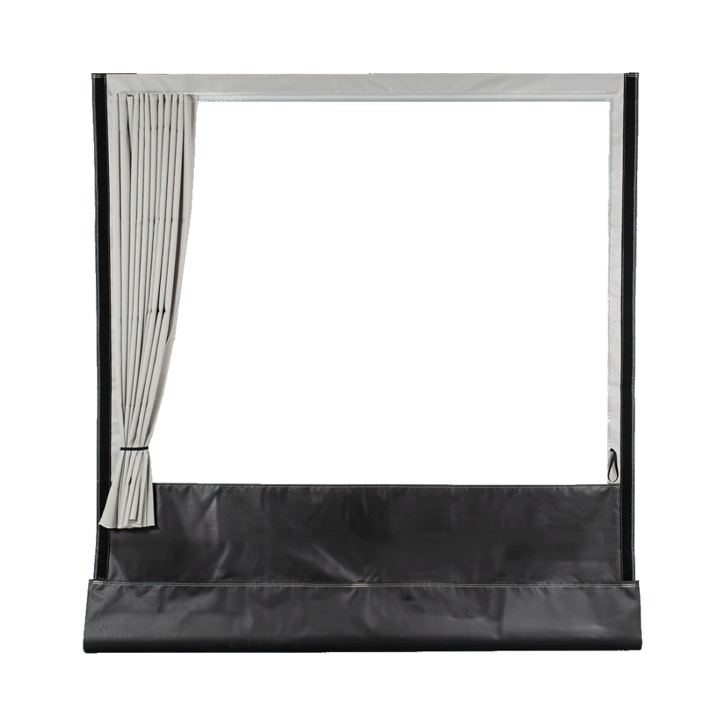 Reda Adventure curtain front panel grey 195 cm (E)