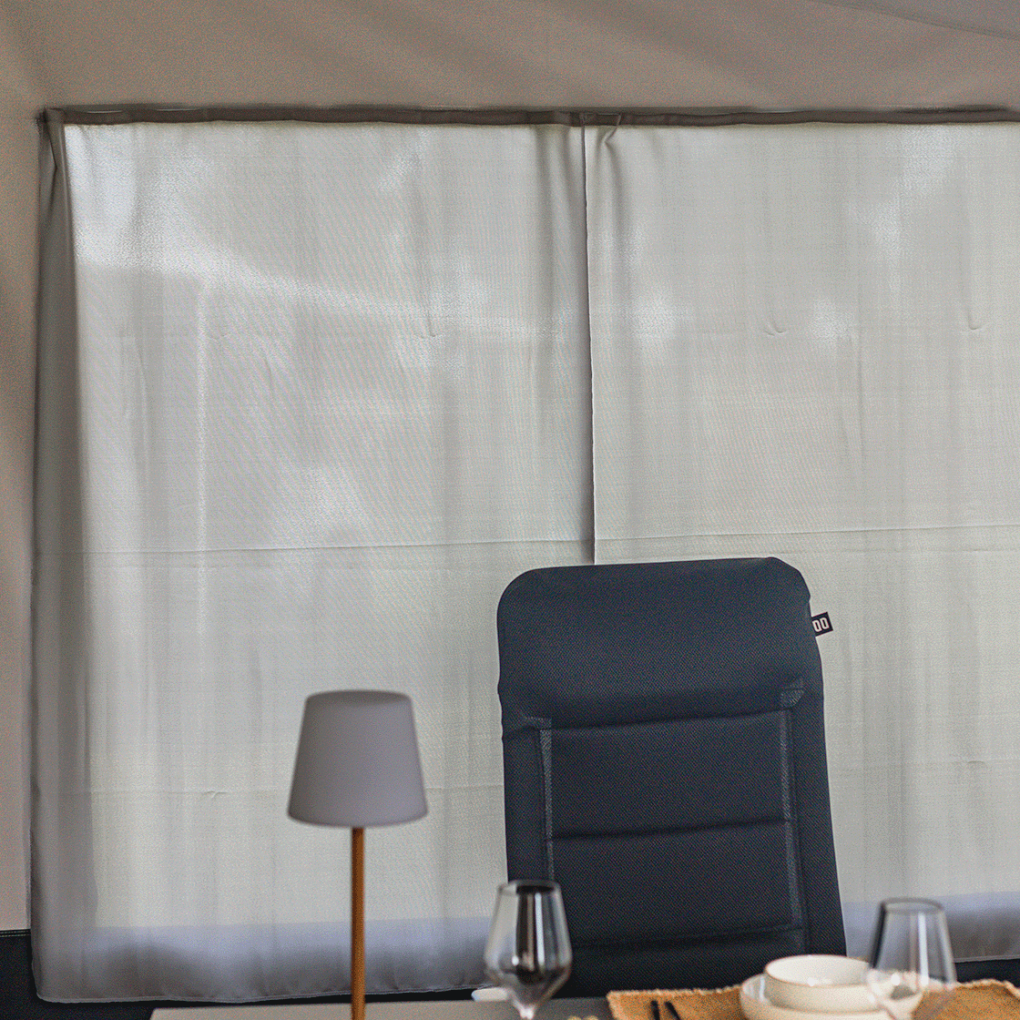 Reda Adventure curtain side panel grey 250