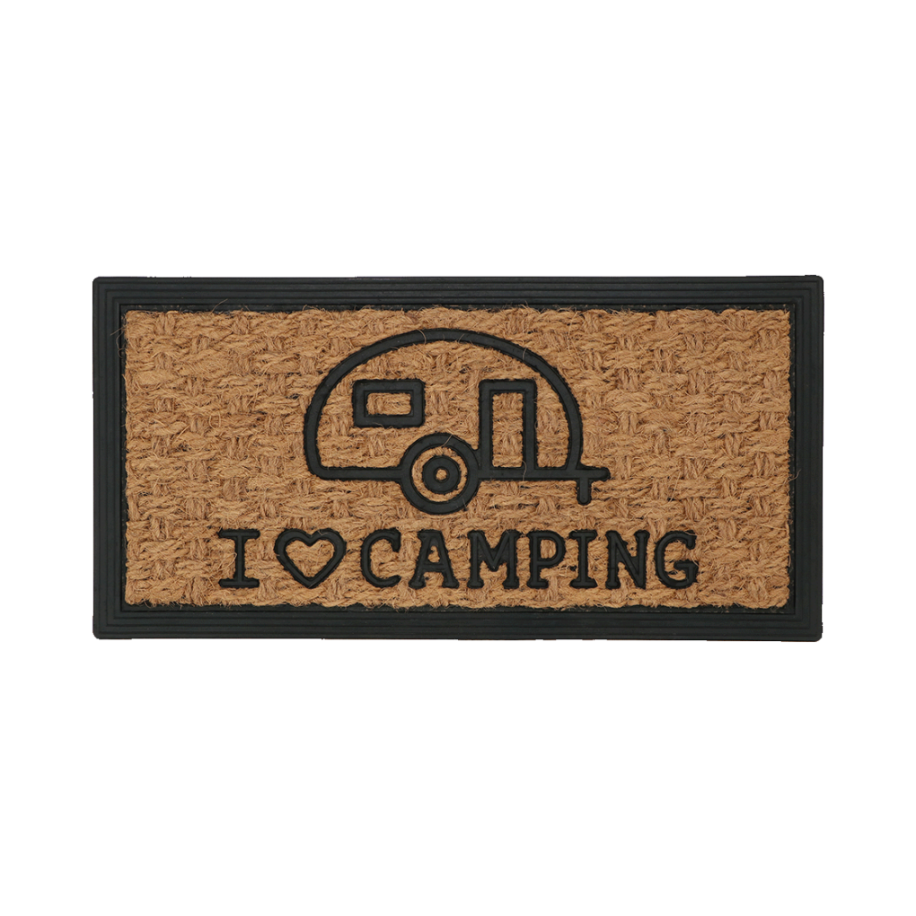 Doormat I love caravan