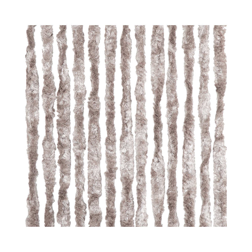 Chenille gris 56x185 cm