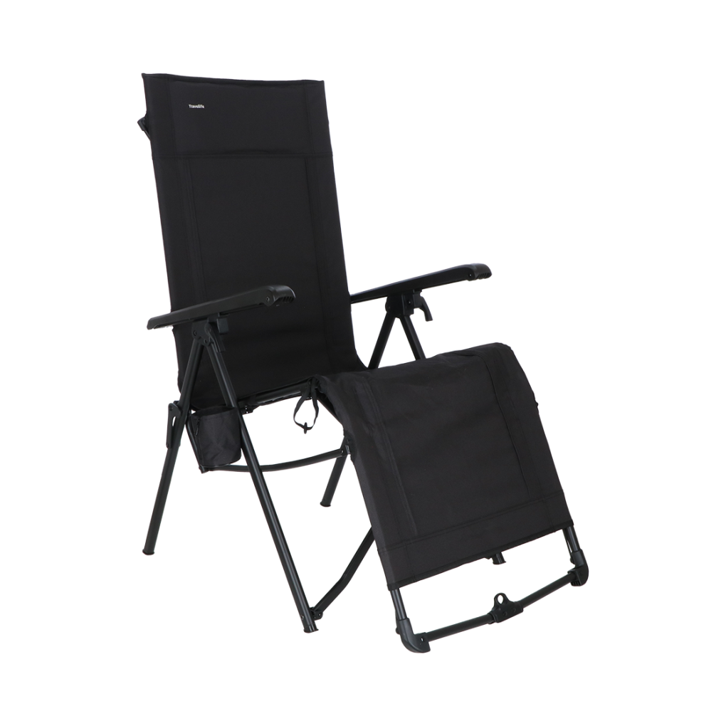 Festo standenstoel relax opvouwbaar graphite black