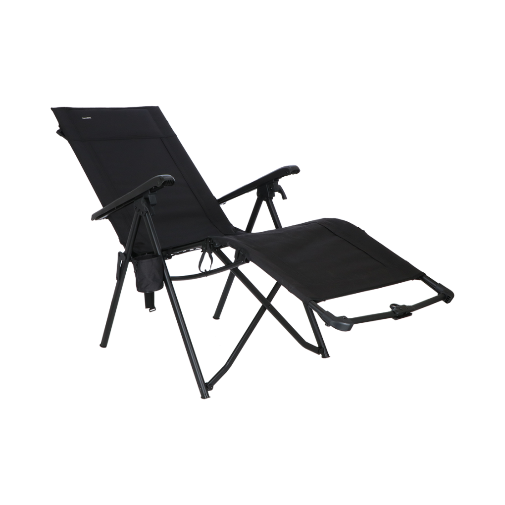 Festo standenstoel relax opvouwbaar graphite black