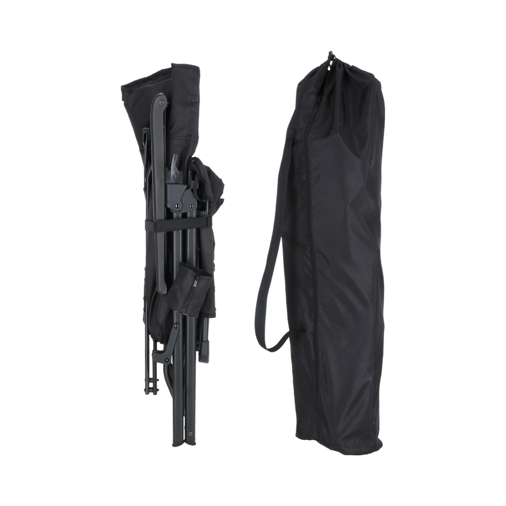 Festo standenstoel relax opvouwbaar graphite black