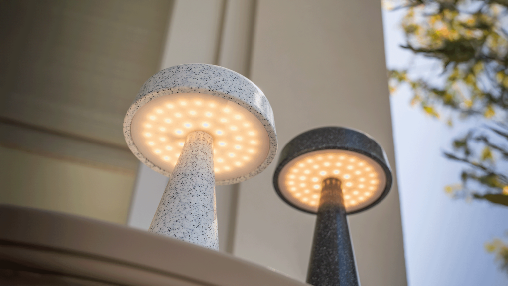 Sten lamp dark grey 29,5cm