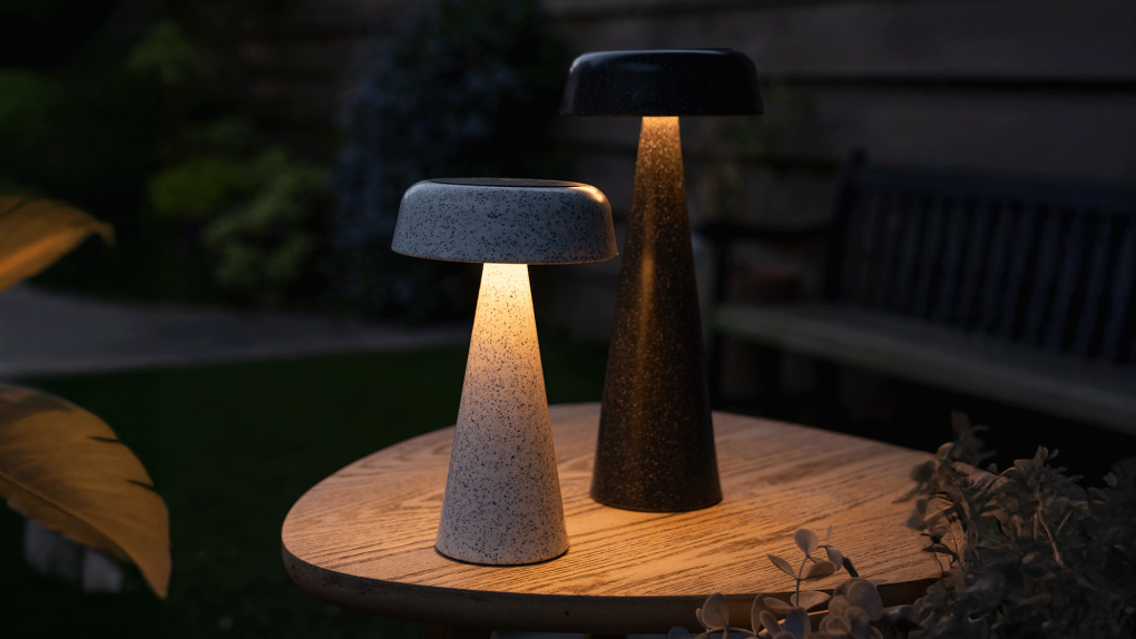 Sten lamp dark grey 29,5cm