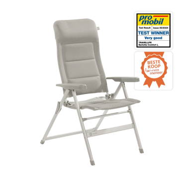 Barletta standenstoel comfort L light grey