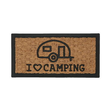 Doormat I love caravan