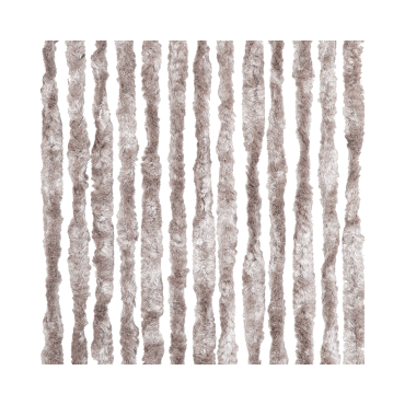 Chenille gris 56x185 cm