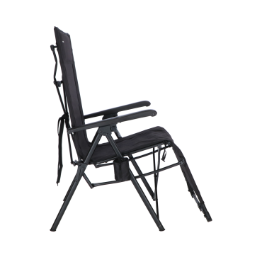 Festo standenstoel relax opvouwbaar graphite black