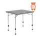 Sorrento table ajustable dark grey 80/110/140cm