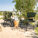 Norell vouwstoel pine green