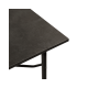 Mirano tavolo exteriolit dark grey 120