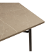 Mirano tavolo exteriolit taupe marble 100