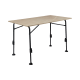 Mirano table exteriolit taupe marble 100