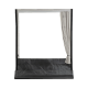 Reda Adventure curtain front panel grey 170 cm (D)