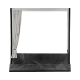 Reda Adventure curtain front panel grey 195 cm (E)