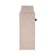 Beheiztes kissen taupe