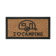Doormat I love caravan