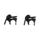 Fabric clamp set of 2