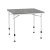 Sorrento table extendable dark grey 80/110/140cm